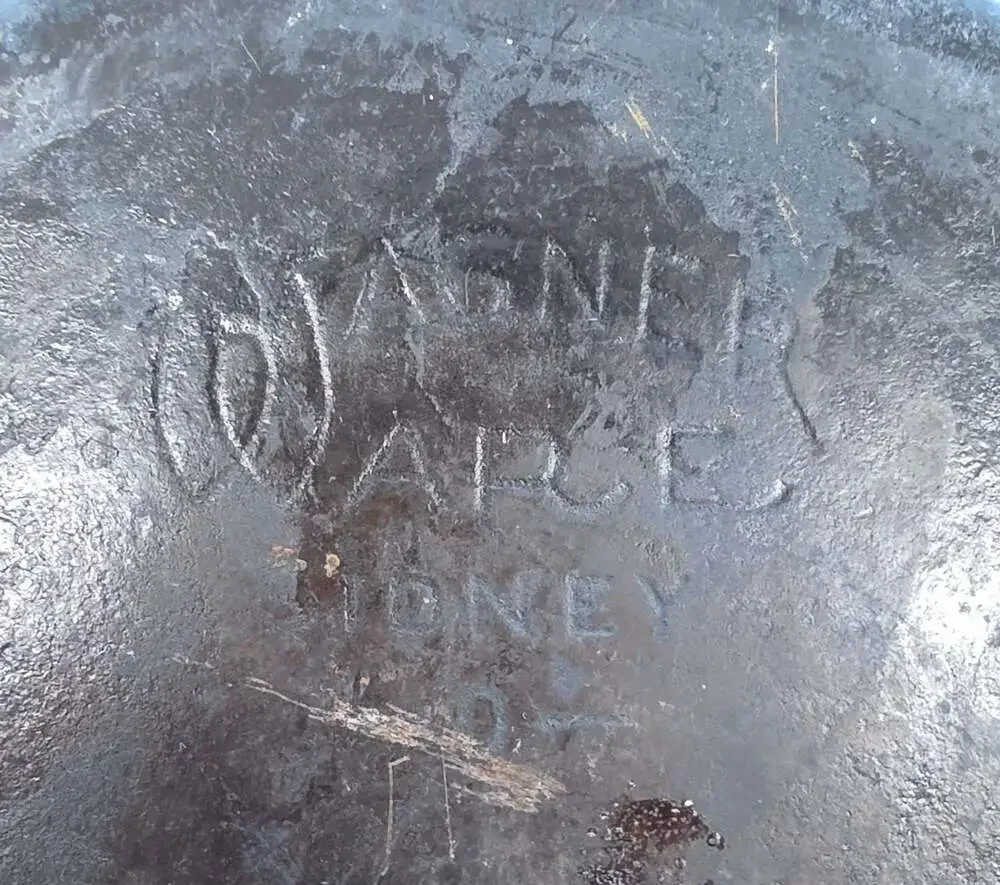 Vintage Wagner Ware Sidney -O- #8 Cast Iron Skillet 10